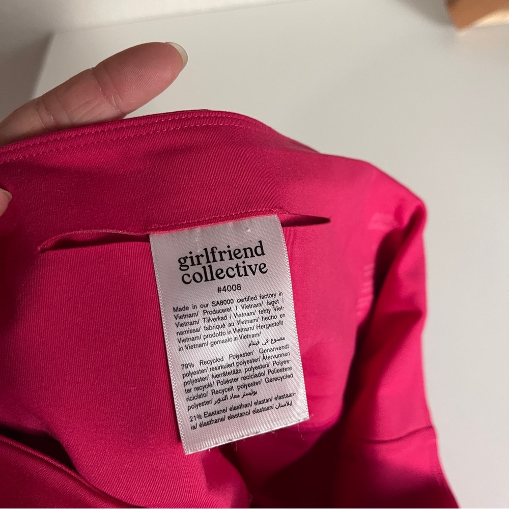 Girlfriend Collective High Rise Compressive Tights - Picture 9 of 10